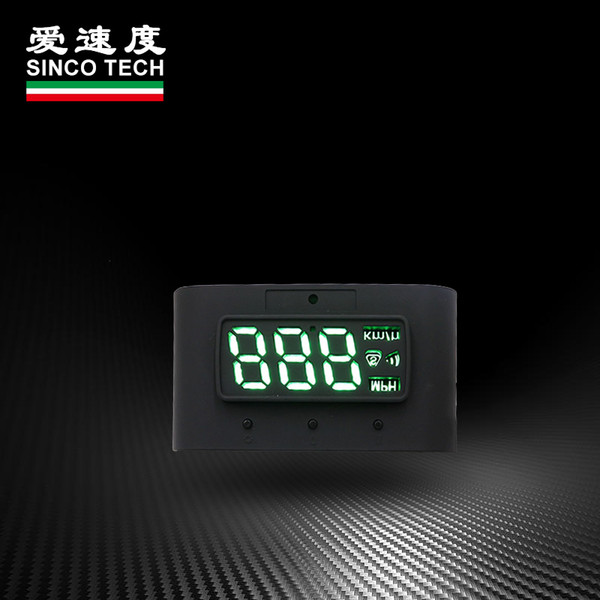 DO905 GPS Head Up Display; speed value; Alarm Button ;