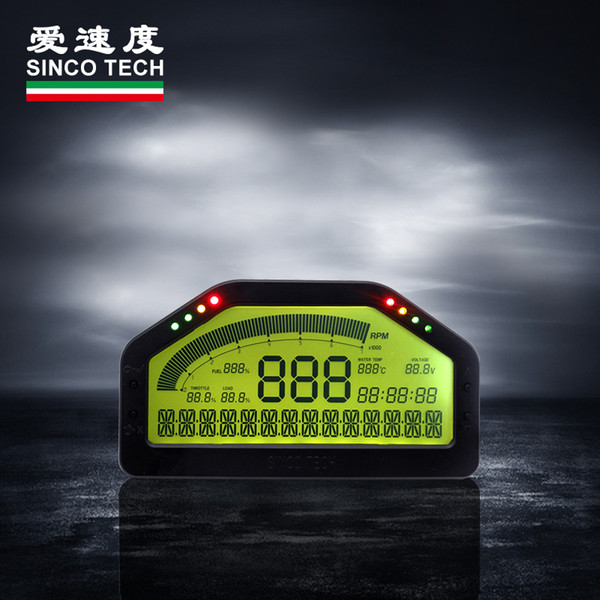 DO903 Fuel Level Display Multi Function Race Car Dashboard on-Board Diagnostic II