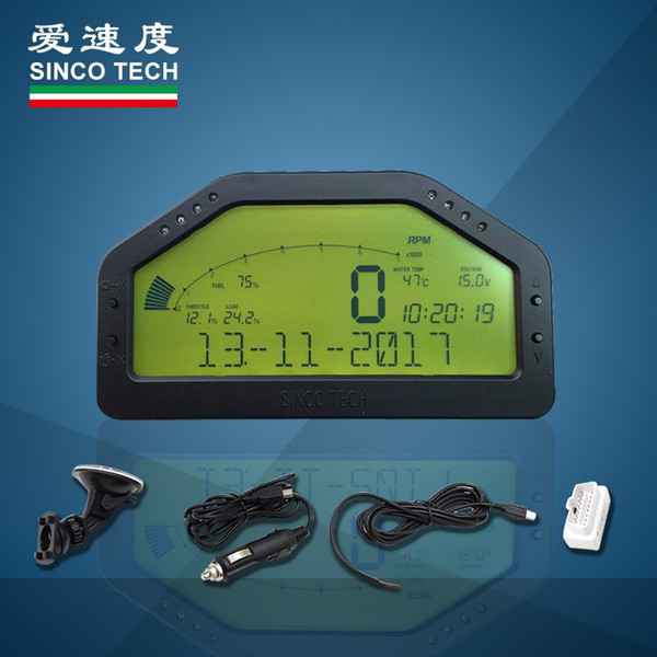 Do903 Sincotech 12V LCD Obdii Race Car Dashboard Entry Level Model