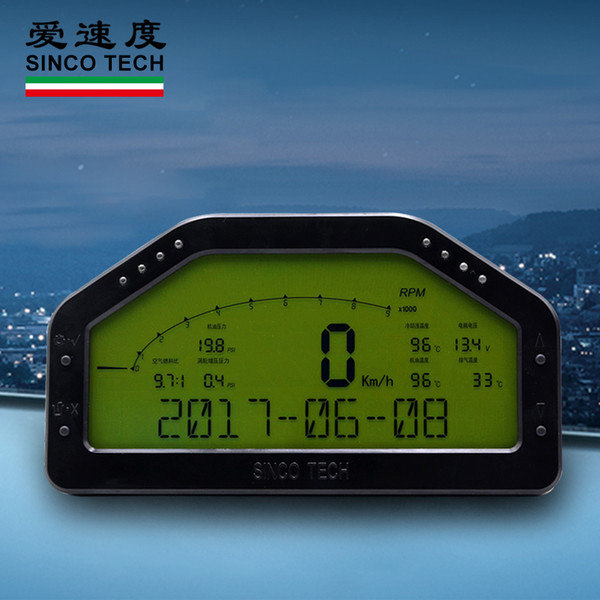 Do908 Water Proof Race Car Gauges Odo / Trip / Racing Acceleration Mode