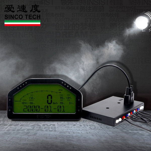 Do908 Waterproof Day-Night Backlight Mode Adjusted by Manual Race car dashboard