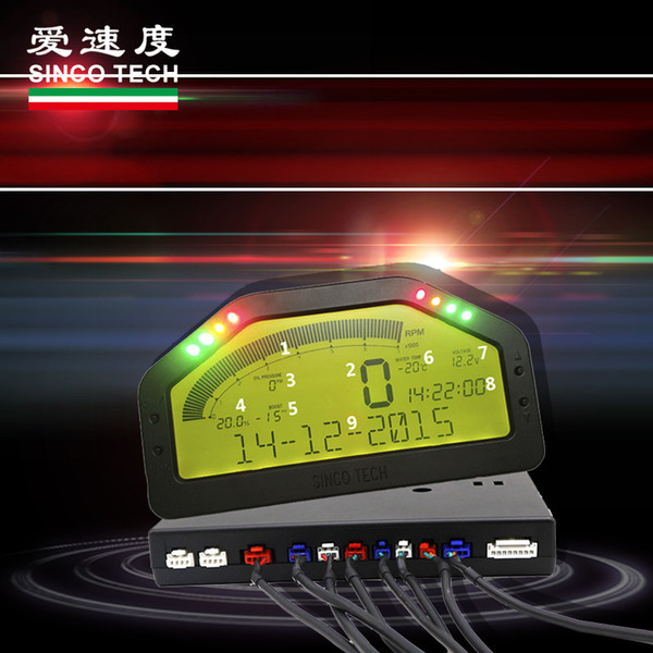 HS8708299000 DO904 Dash Race Display Bluetooth Sensor Kit, Gauge Meter; LCD Screen Dashboard