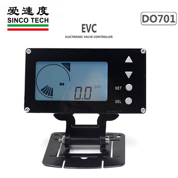 DO701 race car gauges,12v Universal refitted electronic control valve , LCD display