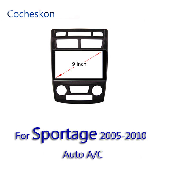 for kia sportage screen fascia 2005-2010 2 din for sportage android head unit