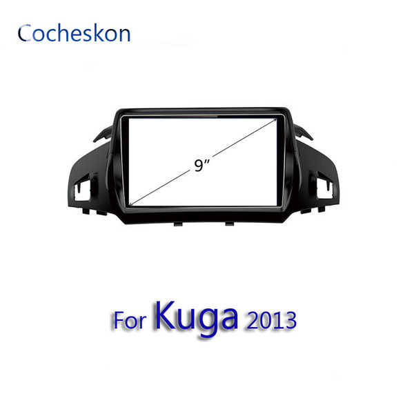 for ford kuga 2 2013 2 din car frame fascia for car hands free wireless bluetooth