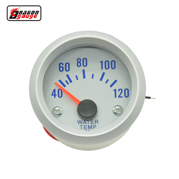 2 inch car motorcycle 12V battery White Light Water temperaturer Gauge water temp meter Auto gauge Car modification