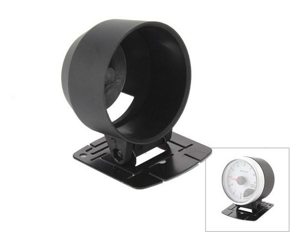 Universal Black Gauge Pod Bracket 60mm Racing DEFI Gauge Cap Car Meter Cap Dash Pod Mount Holder Plastic