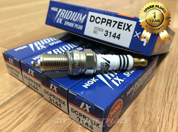 4pcs Iridium Spark Plug DCPR7EIX 3144 For  Motorcycle DCPR7EIX-3144