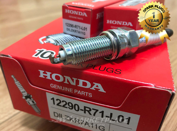 6pc 12290-R71-L01 NGK Iridium DILZKR7A11G Spark Plug for Honda Accord Odyssey Pilot Acura TL