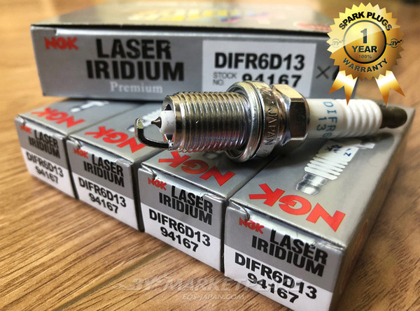 4pcs NGK Laser Iridium Plug Spark Plugs 94167 DIFR6D13 94167 DIFR6D13 zs