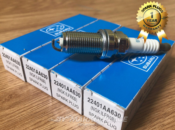 4pcs ILFR6B & 22401AA630 New-Original 22401-AA630 Iraurita Spark Plugs For Impreza Forester Sti