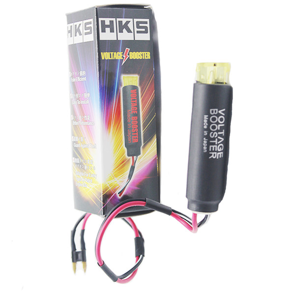 HK* Brand Newest Universal Car Ignition Power Enhancer Fuel Saver Voltage Booster for improve energy Easy installation