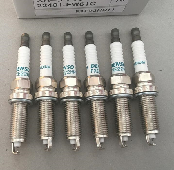 6Pcs/Lot Iridium Spark Plug Fit For 3.5L 22401-EW61C FXE22HR11