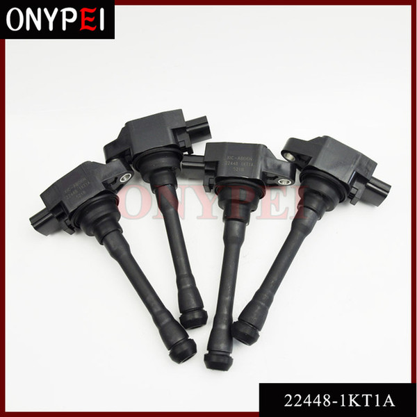 4pcs/lot Ignition Coil 22448-1KT1A 224481KT1A For Altima Rogue 2.5L Sentra Cube 1.8L Infiniti 22448-JA00C 22448JA00C