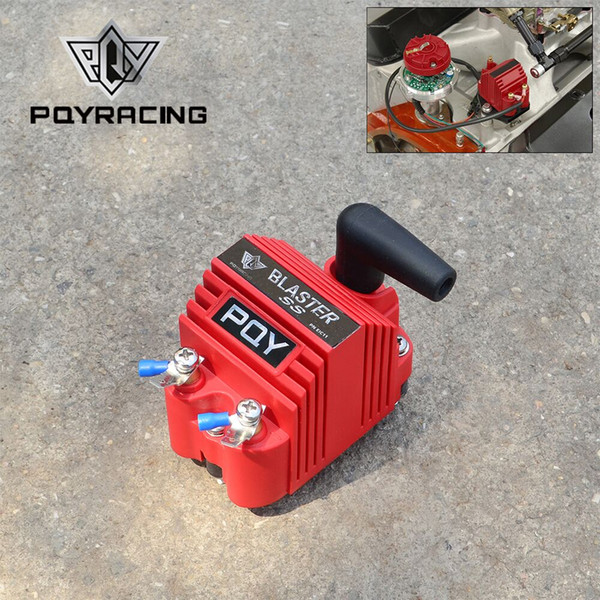 PQY - Universal Blaster Ss 12V High Output External Male E-Core Ignition Coil With Kits Adaptor PQY-EIC00-K