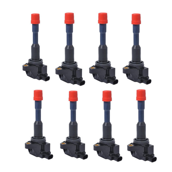 8PCS Front & Rear Ignition Coil 30520-PWA-003 30521-PWA-003 fit For CITY Civic 7 8 VII VIII JAZZ FIT 2 3 III 1.2 1.3 1.4