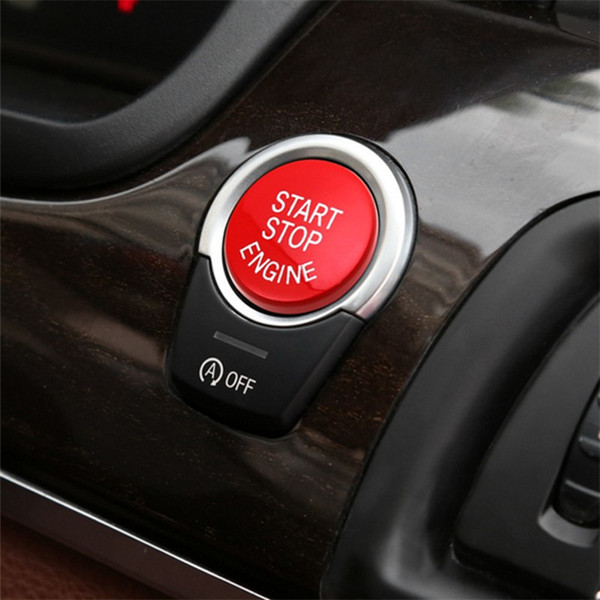 Car Engine Start Stop Switch Button Replace Red Color Cover for BMW 5 Series E60 3 Series E90 E91 E92 E93 X5 E70 X6 X3 E83 X1