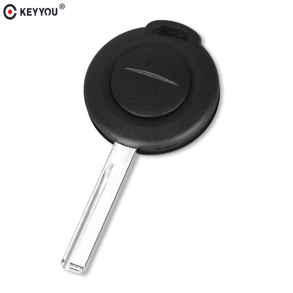 case for KEYYOU 2pcs/lot Remote 2 Buttons Car Key Shell Cover Case For Mitsubishi Colt Warior Carisma Spacestar Straight Key Uncut Blade