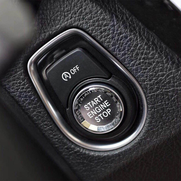 Car Engine diamond crystal START Button Replace Cover STOP Ignition Switch Accessories Key Decor for BMW X5E70 X6E71 Z4 3 5 SeriesE90 E60