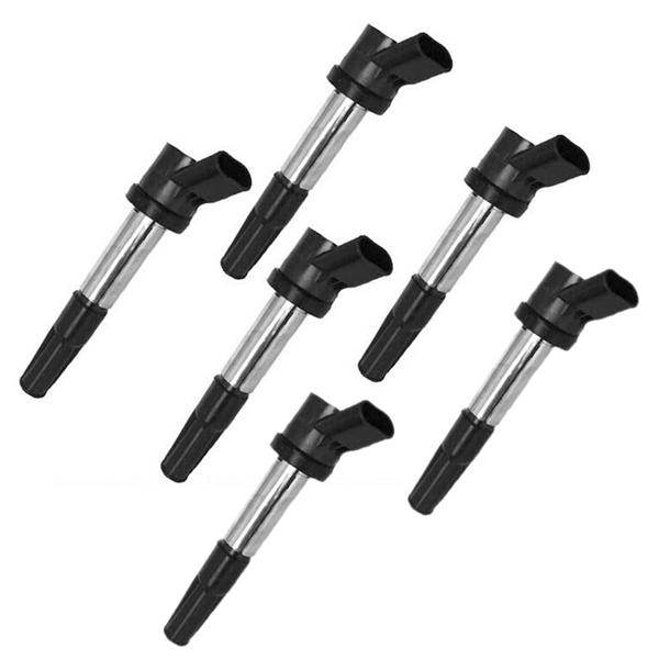 6Pcs Ignition Coil for EPICA 2.0 (105Kw)/EPICA 2.5 (115Kw) 2006-2011 119005277/96414260/25181813/KM10565/96414260