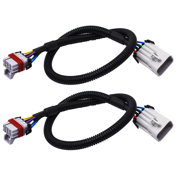 2Pcs Ignition Coil Extension Harness Relocation 24 Inch for LS1 LS2 LS3 LS6 LQ4 LM7