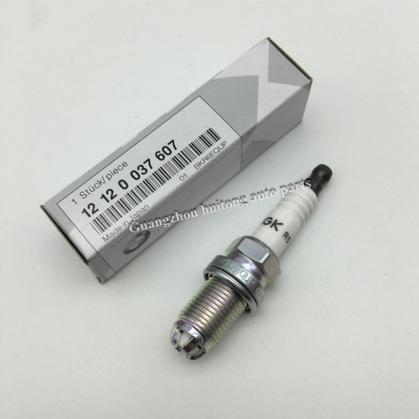 6pcs/lot 12120037607 BKR6EQUP Spark Plug For BMW M54 M62 E38 E65 E34 E36 E39 E46 Z3 320 528