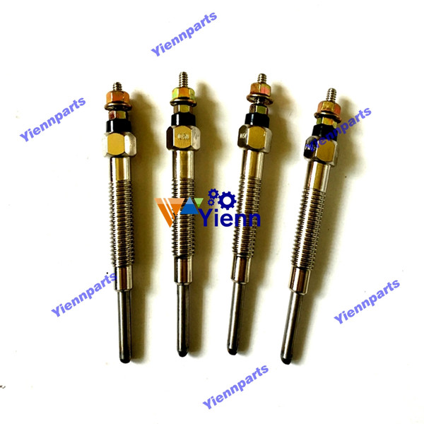 Engine S4L glow plug for Vibratory roller BW131AD BW123AD BW123AC BW131AC BW131ACW HW30VW-3 HW41VC-3 HW41VW-3 diesel engine S4L S4L-E1