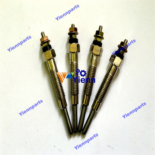 S4L2 glow plug for Mitsubishi Small backhoe MM40CR MM40T MM40SR-3 diesel engine S4L2-E1 S4L2 repair parts