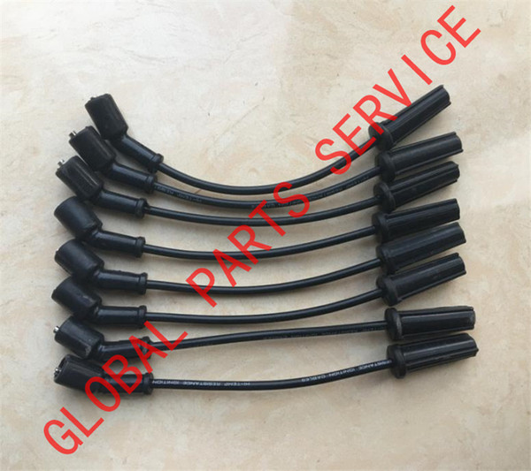 8Pcs One Set Spark Plug Wire Fit For Chevrolet GMC Hummer 12192133