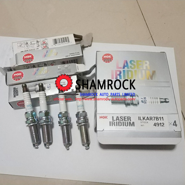 original Laser Iridium Spark Plugs NGK ILKAR7B11 4912 for Scion iQ XD/lexus CT200h Base Hatchback 4-Door/Toyota Corolla Prius