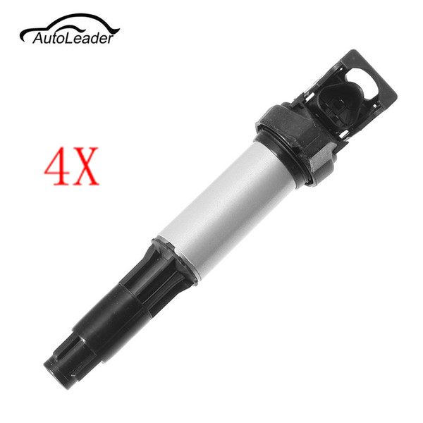 Freeshipping 4Pcs Ignition Coils for BMW E87 E88 E46 E90 E60 E63 E83 E53 E70 X5 X3 Z4 12131712219 12131712223 12137551260