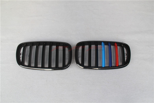 ABS Three colors M look Single Slat Front Grille For BMW E70 E71 X5 X6 OEM 2006 2007 2008 2009 2010 2011 2012 2013