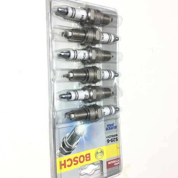 100% New Genuine High Quality 6 Pieces Bosch Spark Plug WR9LEV OE 79018-6 for Ford 2000-2003