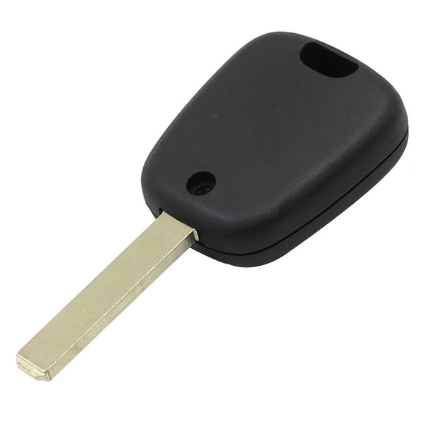 cover for 2 Button Remote Fob Key Shell Case Cover For Peugot 107 207 307 206 306 406 Without Groove Uncut Blade