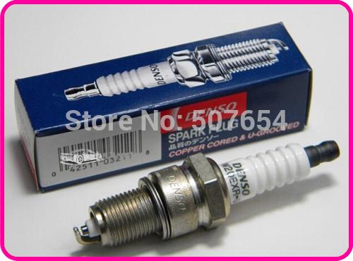 High quality original parts DENSO car Spark plug,ignition plug,auto Power plug(W20EX-U) for Toyota Corolla,Haice,Starlet (2pcs/1lot)