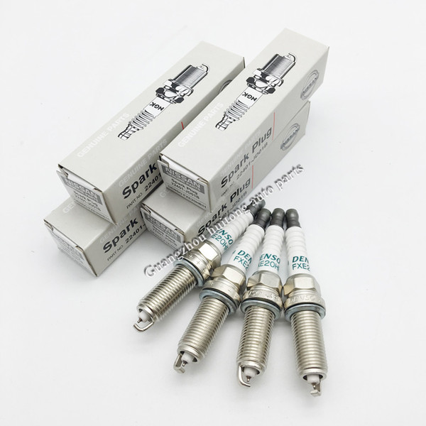 Free Shipping 4pcs/Lot 22401 JD01B FXE20HR11 Iridium Spark Plug For Nissan Altima Versa Cube Sentra 22401-JD01B FXE20HR 11