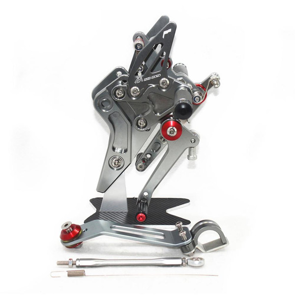 CNC Adjustable Footrests for Z800 2013 2014 2015 2016 Foot Pegs Rider Rearsets Foot Rest Pedal