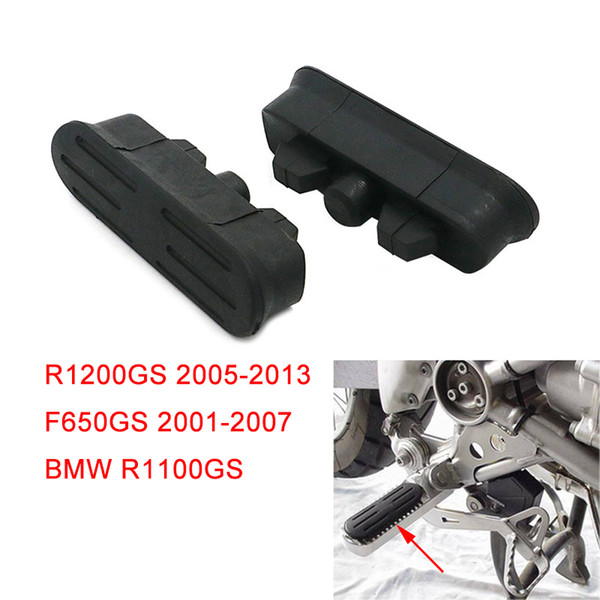 For R1200GS 2005-2013 F650GS 2001-2007 R1100GS Motorcycle Front Footrest Foot Peg Footpegs Plate Rubber Cover R1200 GS 2012