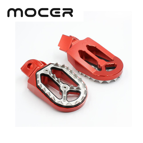 New 6 Colors Foot Pedals Pegs Motorcycle Accessories Rests For 85cc-530cc Pit Dirt Bike Off Road Motocross CNC-209