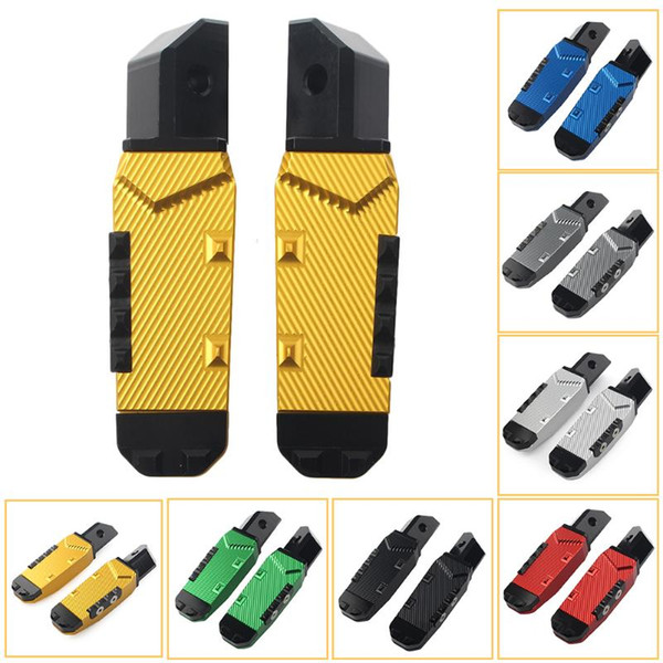 CBR 1000 RR Motorcycle Rear Passenger Foot Pegs Pedal Pads For CBR600RR F5 CBR1000RR CBR600 F4/F4I 2Pcs