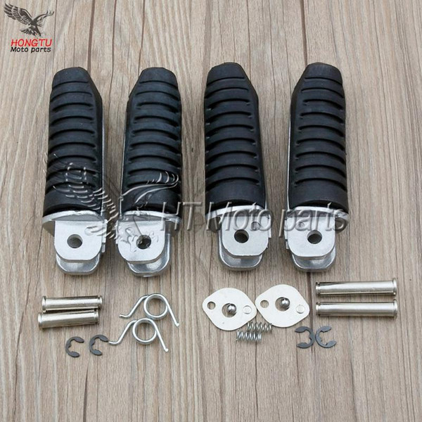 Motorcycle Foot Pegs Rest Footrest Pedals For GSX1300 B-KING1300 GSR400 GSR600 SV650 GSF1200 DL650 V-Strom 650