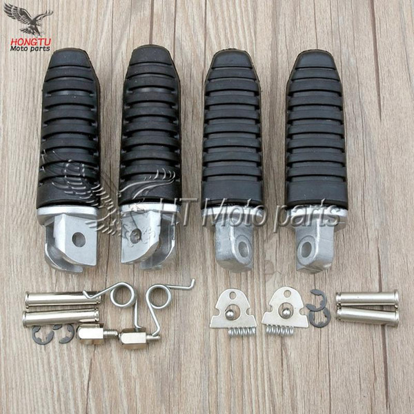 Motorcycle Footrest Foot Pegs Rests Pedals For GSXR1300 GSX1300R 99-12 GSX650 GSX1400 V-STROM 650 1000 DL650 DL1000