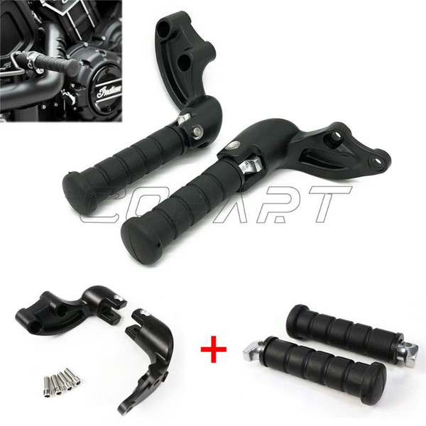 For Scout 2015-2022Scout Sixty 2016-2022Bobber 2022Motorcycle Passenger Footpeg Footrest Mounting Bracket