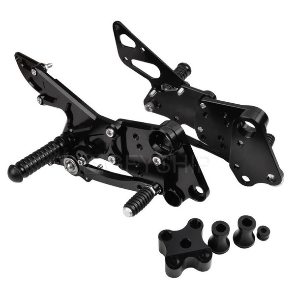 Duke 390 Motorcycle For Duke390 2014 2015 2016 202220222022Foot Pegs CNC Motorcycle Adjustable Rearset Footrest Footpegs