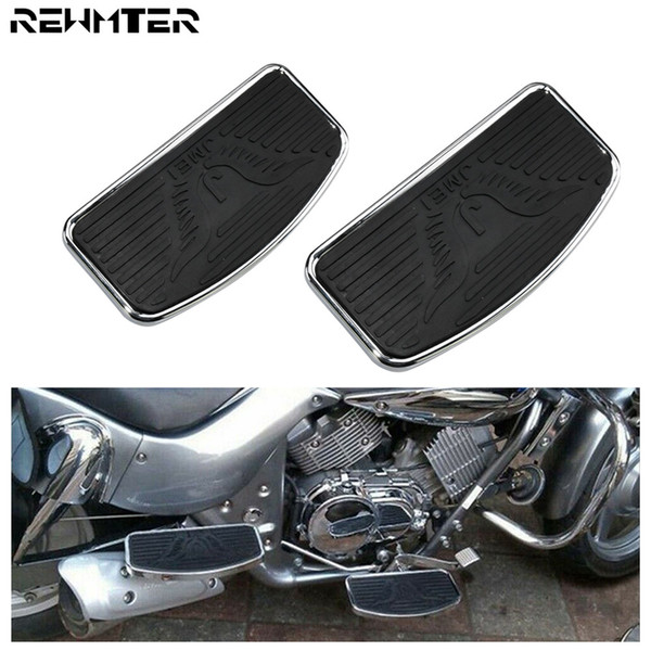 Motorcycle Footboard CNC Foot Peg Pedal Rest Footpegs Rider Passenger Floorboards For VTX 1300 1800 For Boulevard