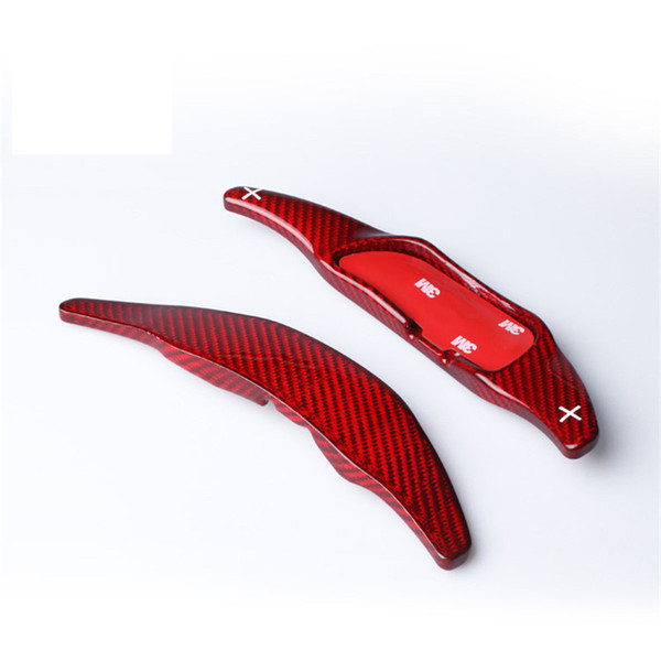 Lengthen Style Red Glass fiber Steering wheel paddle shift Fit For BENZ A45 CLA45 C63 CLS63 S63 GLA45 GLE63 GLS63