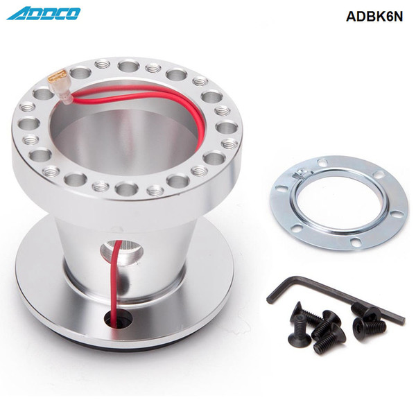 ADDCO Car Universal Racing Aluminium Steering Wheel Hub Adapter Boss Kit for Nissan Sunny Cefiro ADBK6N