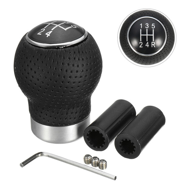 New 5 Speed Universal Car Vehicle Manual Gear Stick Shift Knob Shifter Lever Black