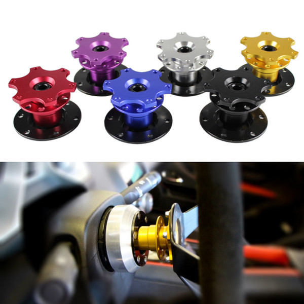 RASTP - NEW High Quality Universal Steering Wheel Quick Release Boss Kit Racing Car Steering Wheel Have In Stock RS-QR001