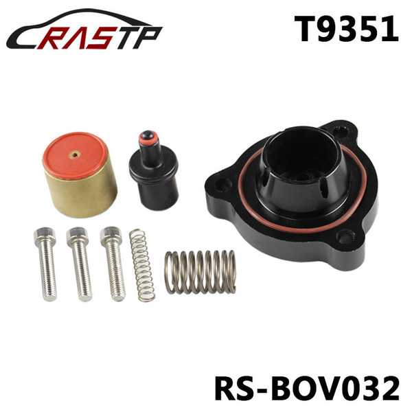 RASTP-Turbo Blow Off Diverter Valve Adapter Flange Atmospheric Spacer T9351 Kit for Audi/Volkswgen/Skoda RS-BOV032